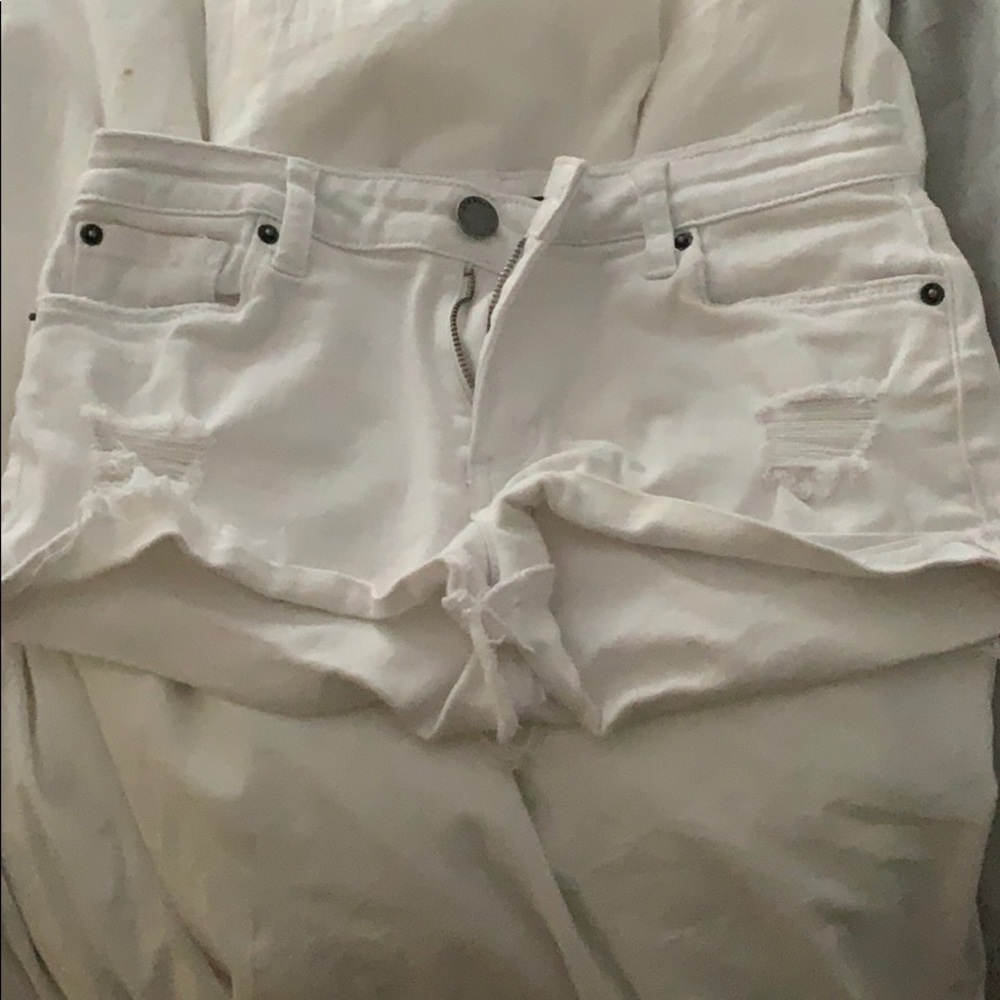 White shorts